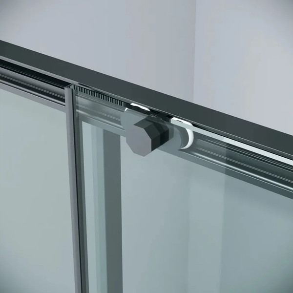 Изображение товара Душевая стенка Grossman Style 90x195 / 200.K33.05.90.21.00 (черный матовый, стекло прозрачное)