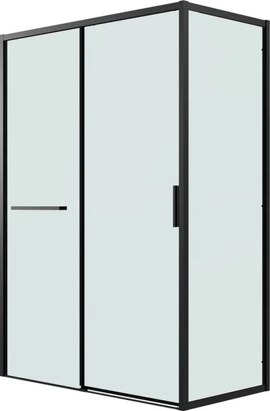 Изображение товара Душевая стенка Grossman Style 90x195 / 200.K33.05.90.21.00 (черный матовый, стекло прозрачное)