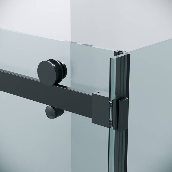 Изображение товара Душевой уголок Grossman Classic 100x90x195 / 120.K33.04.1090.21.00 (черный матовый/стекло прозрачное)