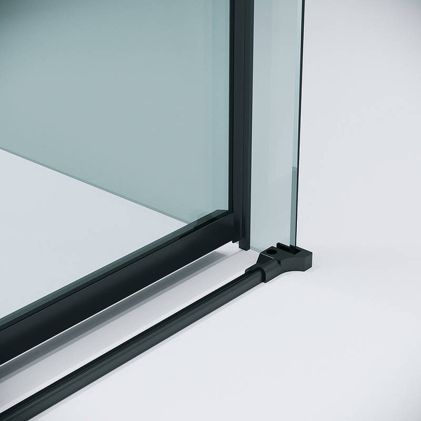 Изображение товара Душевой уголок Grossman Classic 100x90x195 / 120.K33.04.1090.21.00 (черный матовый/стекло прозрачное)