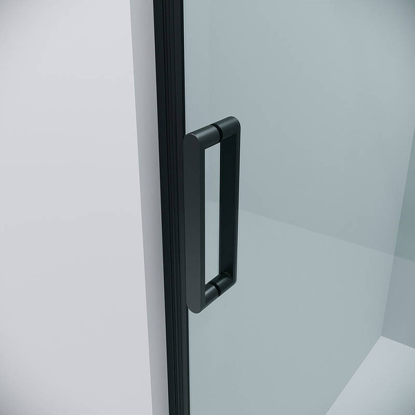 Изображение товара Душевой уголок Grossman Classic 100x90x195 / 120.K33.04.1090.21.00 (черный матовый/стекло прозрачное)