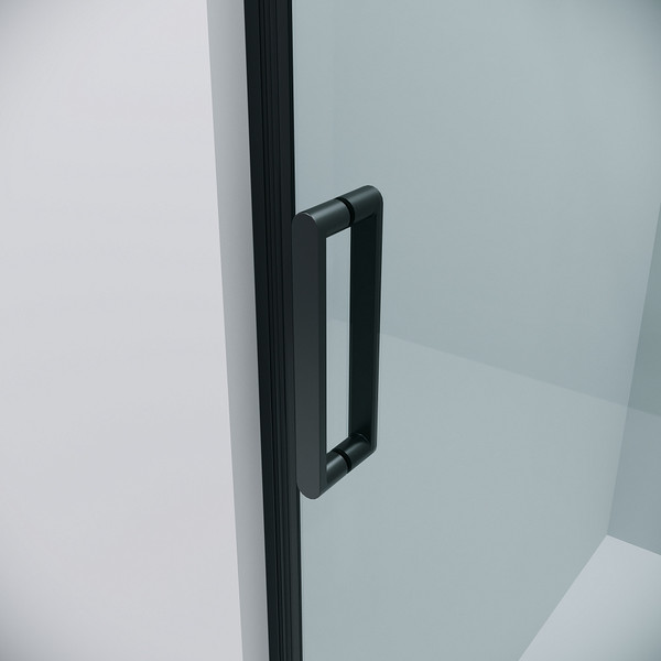 Изображение товара Душевой уголок Grossman Classic 110x80x195 / 120.K33.04.1180.21.00 (черный матовый/стекло прозрачное)