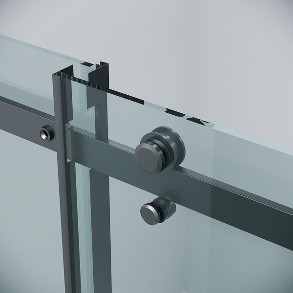 Изображение товара Душевой уголок Grossman Classic 110x80x195 / 120.K33.04.1180.21.00 (черный матовый/стекло прозрачное)