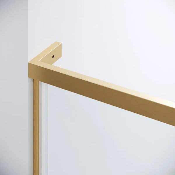 Изображение товара Душевой уголок Grossman Pragma 100x90x195 / 120.K33.03.1090.32.00 (золото сатин/стекло прозрачное)