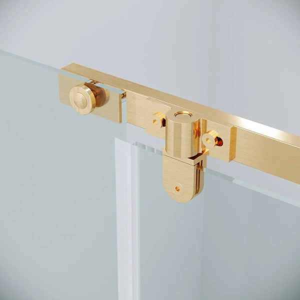 Изображение товара Душевой уголок Grossman Pragma 100x90x195 / 120.K33.03.1090.32.00 (золото сатин/стекло прозрачное)