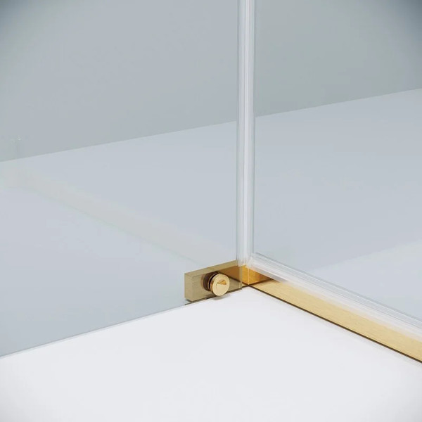 Изображение товара Душевой уголок Grossman Pragma 100x90x195 / 120.K33.03.1090.32.00 (золото сатин/стекло прозрачное)