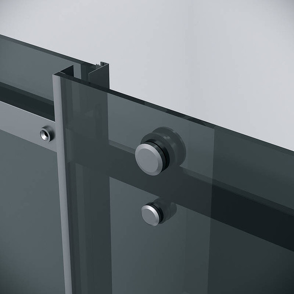 Изображение товара Душевой уголок Grossman Classic 100x90x195 / 120.K33.04.1090.21.10 (черный матовый/тонированно стекло)