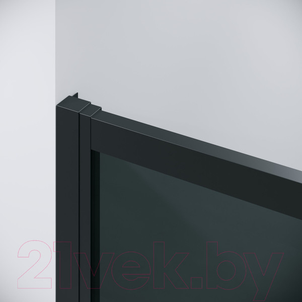 Изображение товара Душевой уголок Grossman Cosmo 100x80x195 / 120.K33.02.1080.21.10 (черный матовый/тонированно стекло)