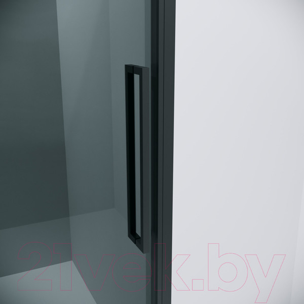 Изображение товара Душевой уголок Grossman Cosmo 100x80x195 / 120.K33.02.1080.21.10 (черный матовый/тонированно стекло)