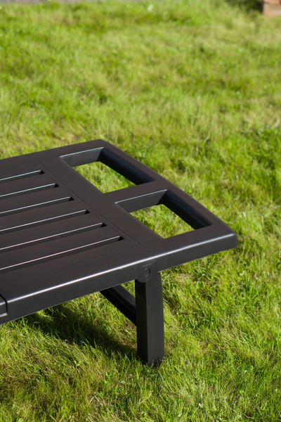 Изображение товара Складной шезлонг Ipae Progarden Zircone / ZIR18CА2 (антрацит)