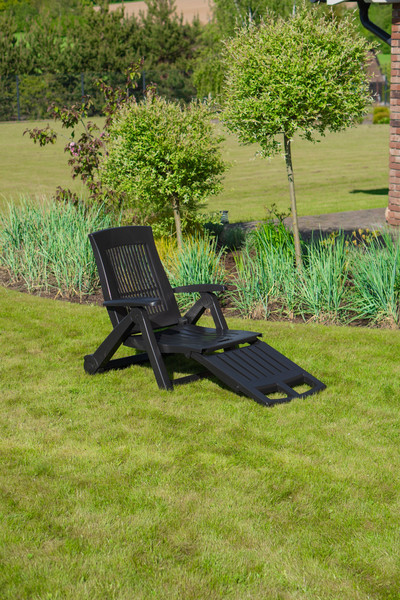 Изображение товара Складной шезлонг Ipae Progarden Zircone / ZIR18CА2 (антрацит)