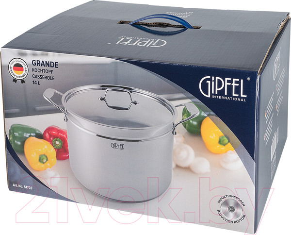 Изображение товара Кастрюля Gipfel Grande 51703