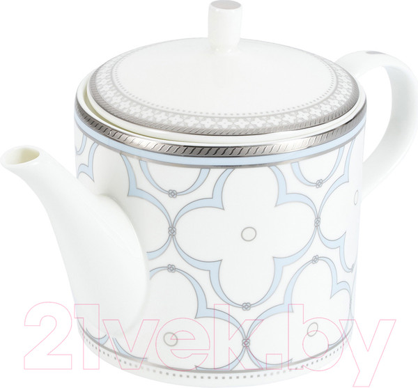 Изображение товара Заварочный чайник Gipfel Patricia 42854 (белый/голубой)