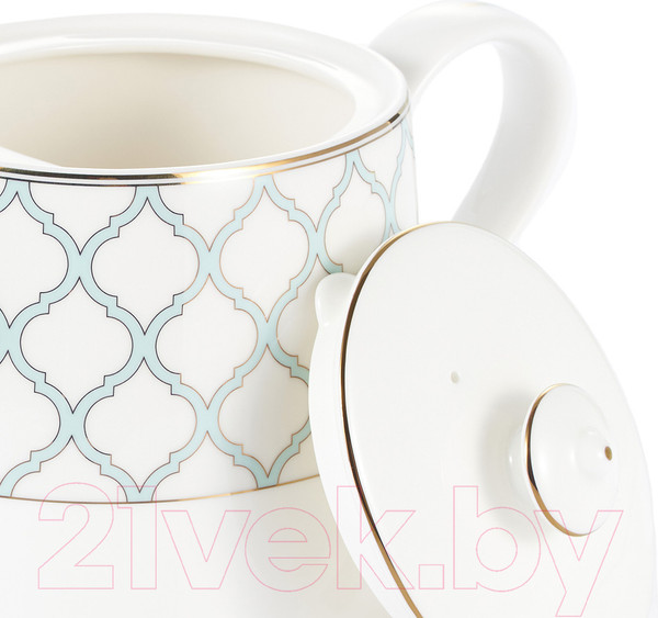 Изображение товара Заварочный чайник Gipfel Aurora 42864 (белый/голубой)