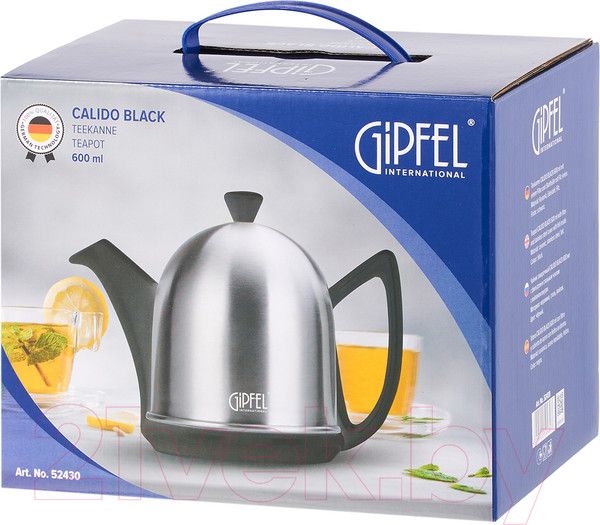 Изображение товара Заварочный чайник Gipfel Calido 52430 (черный)