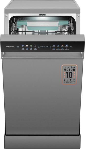 Изображение товара Посудомоечная машина Weissgauff DW 4539 Inverter Touch AutoOpen Inox