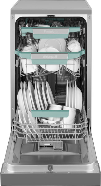 Изображение товара Посудомоечная машина Weissgauff DW 4539 Inverter Touch AutoOpen Inox