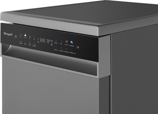 Изображение товара Посудомоечная машина Weissgauff DW 4539 Inverter Touch AutoOpen Inox