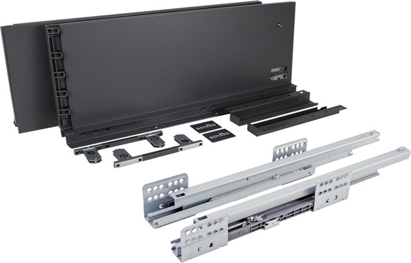 Изображение товара Комплект направляющих мебельных Boyard Стар SB21 199мм / SB21GRPH.1/550