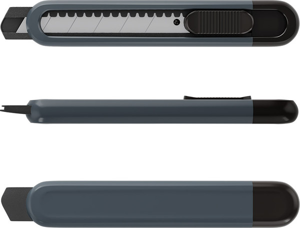 Изображение товара Нож канцелярский Erich Krause Butterfly Classic / 62034 (серый)