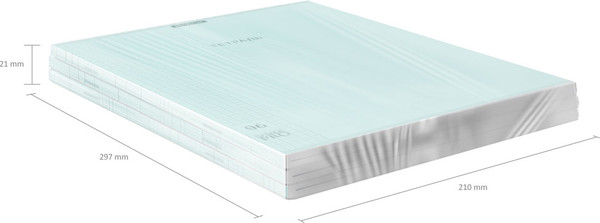 Изображение товара Тетрадь Erich Krause Классика CoverPrо Pastel / 56418 (96л, мятный)