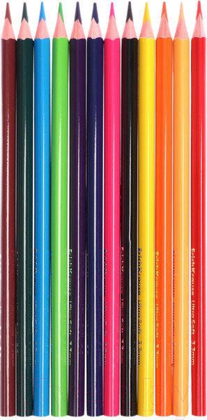 Изображение товара Набор цветных карандашей Erich Krause Safari / 61814 (12цв)