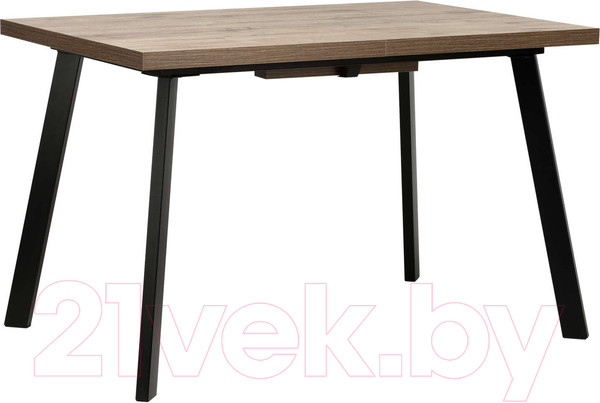 Изображение товара Обеденный стол Импэкс Leset Ковен 120 (черный/дуб велингтон)