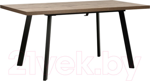 Изображение товара Обеденный стол Импэкс Leset Ковен 120 (черный/дуб велингтон)