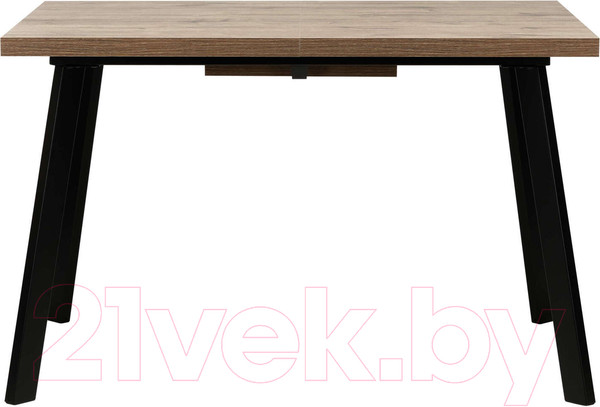 Изображение товара Обеденный стол Импэкс Leset Ковен 120 (черный/дуб велингтон)