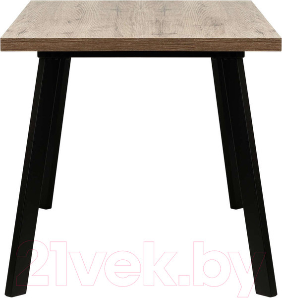 Изображение товара Обеденный стол Импэкс Leset Ковен 120 (черный/дуб велингтон)