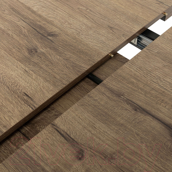 Изображение товара Обеденный стол Импэкс Leset Ковен 120 (черный/дуб велингтон)