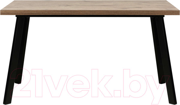 Изображение товара Обеденный стол Импэкс Leset Ковен 140 (черный/дуб велингтон)