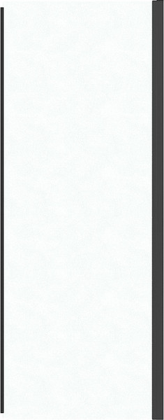 Изображение товара Душевая стенка Grossman Pragma 80x195 / 200.K33.03.80.21.02 (черный матовый/стекло шиншилла)