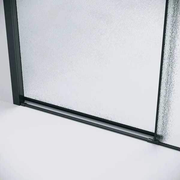 Изображение товара Душевая стенка Grossman Style 80x195 / 200.K33.05.80.21.02 (черный матовый/стекло шиншилла)