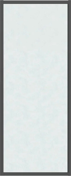 Изображение товара Душевая стенка Grossman Style 90x195 / 200.K33.05.90.21.02 (черный матовый/стекло шиншилла)