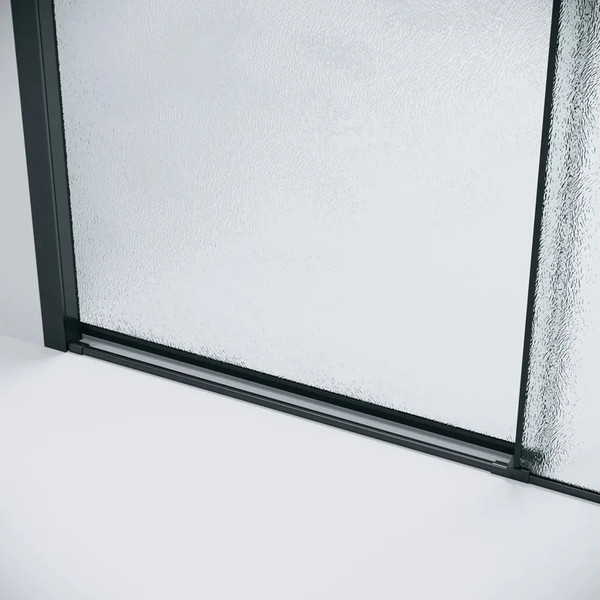 Изображение товара Душевая стенка Grossman Style 90x195 / 200.K33.05.90.21.02 (черный матовый/стекло шиншилла)