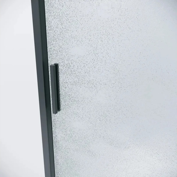 Изображение товара Душевая стенка Grossman Style 90x195 / 200.K33.05.90.21.02 (черный матовый/стекло шиншилла)