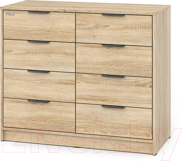 Изображение товара Комод пеленальный Pituso Optimum ЛДСП (дуб сонома)