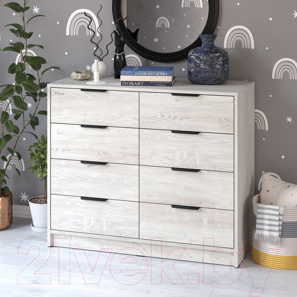 Изображение товара Комод пеленальный Pituso Optimum ЛДСП (сосна касцина)