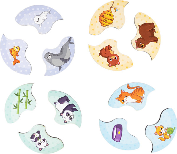 Изображение товара Развивающая игра Десятое королевство Мои первые пазлы. Мама и малыш / 05437