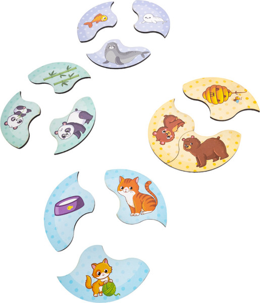 Изображение товара Развивающая игра Десятое королевство Мои первые пазлы. Мама и малыш / 05437