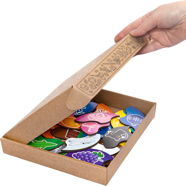 Изображение товара Развивающая игра Десятое королевство Мои первые пазлы. Цвета / 05436