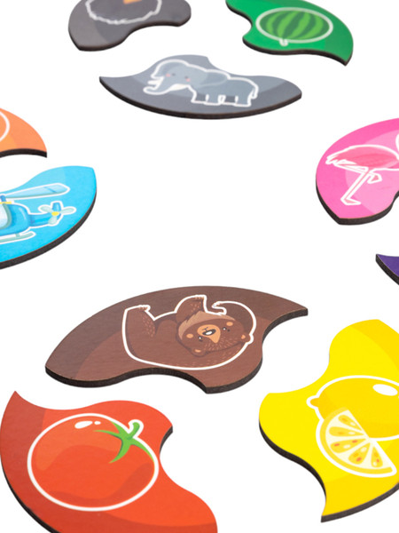 Изображение товара Развивающая игра Десятое королевство Мои первые пазлы. Цвета / 05436