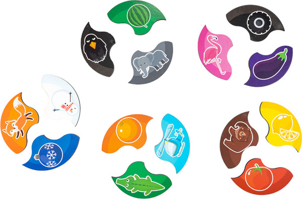 Изображение товара Развивающая игра Десятое королевство Мои первые пазлы. Цвета / 05436