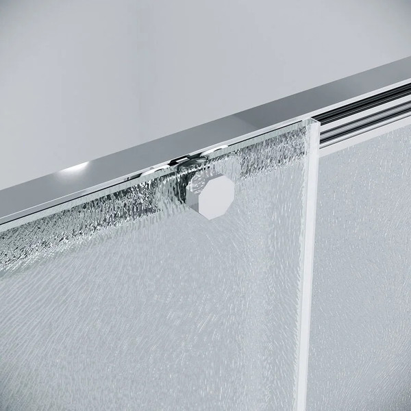 Изображение товара Душевой уголок Grossman Style 120x70x195 / 120.K33.05.1270.10.02 (хром/стекло шиншилла)