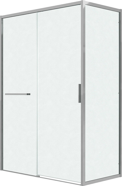 Изображение товара Душевой уголок Grossman Style 130x90x195 / 120.K33.05.1390.10.02 (хром/стекло шиншилла)