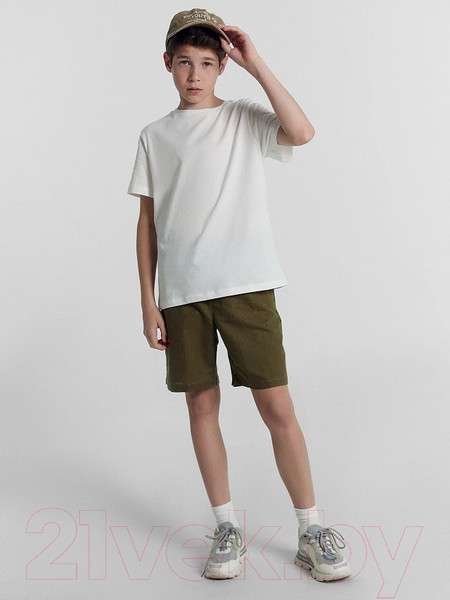 Изображение товара Шорты детские Mark Formelle 133346 (р.116-60, серый хаки)