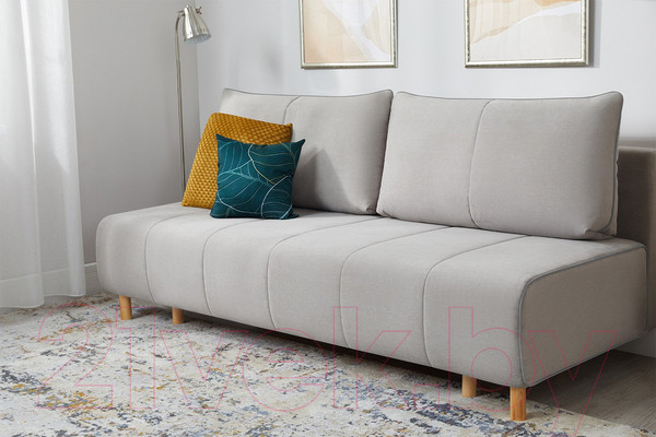 Изображение товара Диван Mio Tesoro Кардифф 498 (серо-бежевый 848)