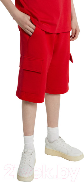 Изображение товара Шорты детские Mark Formelle 133348 (р.128-64, красный/декор)
