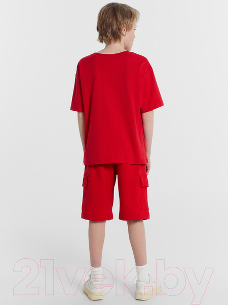 Изображение товара Шорты детские Mark Formelle 133348 (р.140-68, красный/декор)